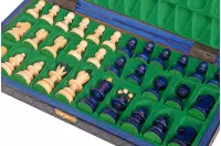 SZACHY PEREŁKA MAŁA z wkładką, kolor niebieski